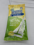 Clean Home Wet Cloth Mop Refill (20-Count) HS-01871 Lemon Scent 8x11.5 Textured