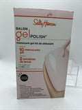 Sally Hansen Salon Pro Gel Nail Polish Color Starter Kit Shell We Dance LED LAMP