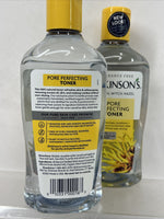 (2)  Dickinson's Witch Hazel Toner Pore Perfecting 16oz ,yellow