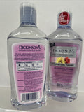 (2)  Dickinson's Witch Hazel Toner Hydrating Rose water  Hyaluronic 16oz Pink