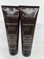 (2) Brazilian Bare Shave Syrup, For Bikini Area, Legs, & Underarms, 4 oz