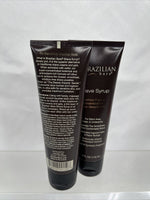 (2) Brazilian Bare Shave Syrup, For Bikini Area, Legs, & Underarms, 4 oz