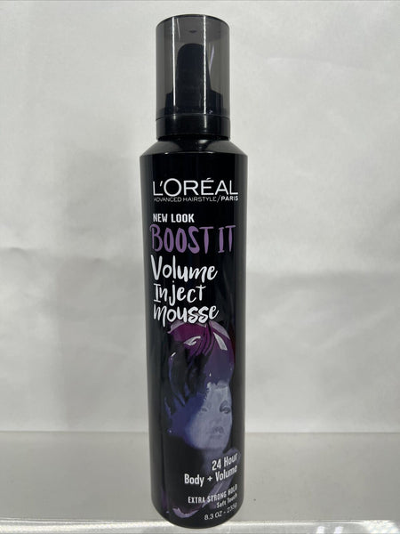 L'Oreal Hair Care Advanced Hairstyle Boost It Volume Inject Mousse 8.3oz