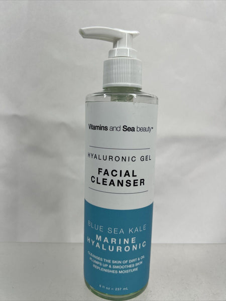 VITAMIN SEA BEAUTY Hyaluronic gel marine￼ Kale GEL FACIAL CLEANSER  8 Oz