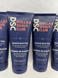 (4) DSC Dollar Shave Club Shave Butter Translucent Precision Sensitive Face 6oz