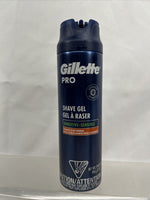 Gillette PRO Shaving Gel for Men Cools to Soothe Face Hydrates Shave 7oz