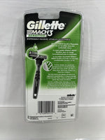 Gillette Mach3 Sensitive Disposable Microfins SkinGuard Razors 3ct COMBINESHIP