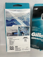 (2) Gillette Mach 3 men’s razor & Cartridge 3 Blade
