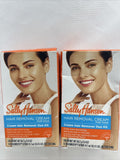 (2) Sally Hansen Duo Kit Extra Smooth Hair Removal Creme For Face & Lotion 2oz