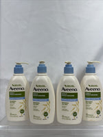 (4) Aveeno Daily Moisturizing Lotion Sheer Hydration With Soothing Oat 12 oz