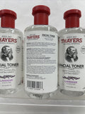 (4) Thayers Toner Lavender Witch Hazel Aloe Vera Formula Alcohol Free 12 fl oz