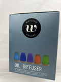 Oil Diffuser Humidifier Wayland Square USB Color Changing Auto Shut