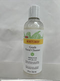 Burt's Bees ~Gentle Facial Cleanser Sensitive With Aloe Vera  8 FL Oz New!