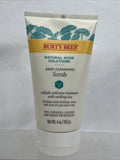 Burt's Bees Natural Solutions Pore Refining Cleansing Scrub 4 oz.