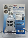 Buzz Kill Bug Zapper LED Bulb PIC Electric Insect Zapper 195 Lumens Easy clean