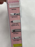 KISS Professional Manicure 20 Piece Kit  51047 Nail Brush Clipper Files Scissors