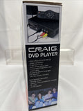 Craig CVD512A Compact DVD Player w/ Remote DVD/DVD-R/DVD-RW/JPEG/CD-R/CD-RW/CD