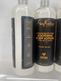 (3) Shea Moisture African Black Soap Soothing Body Lotion Sensitive Dry 16oz