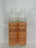 (2) Shea Moisture Coconut Hibiscus Frizz-Free Curl Mousse 2nd SET SHIPS FREE!