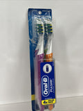 Oral-B Pulsar Expert Clean Vibrating Battery Toothbrushes 4-Count Valu Pk Medium