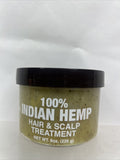 Kuza 100% Indian Hemp Hair & Scalp Treatment 8oz - Smooth Soften & Moisturize