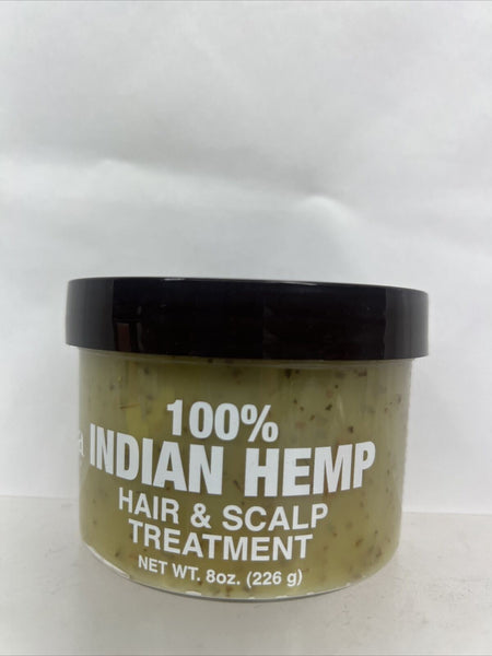 Kuza 100% Indian Hemp Hair & Scalp Treatment 8oz - Smooth Soften & Moisturize