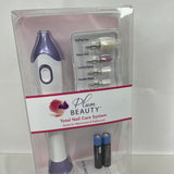 Plum Beauty Complete Nail File Care System Battery w/5 Attachments Manicure Pedi