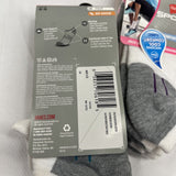 (2) Hanes Sport Women Sz5-9 Cool Comfort No Show White Socks Arch Support 3 Pair