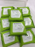 (8) BIODERMA Sebium H2O Cleansing Purifying Micellar Wipes - 25 WIPES 200ttl