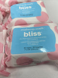 (6)  Bliss Makeup Melt Oil-Free Makeup Remover Wipes with Chamomile 30 Wipes