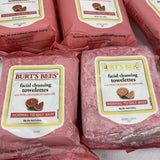 (7) Burt's Bees Facial Towelettes Normal - Oily Face Pink Grapefruit 30ct 210ttl