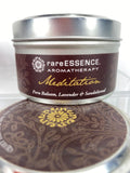 Rare Essence Oil Spa Candle U CHOOSE Aromatherapy 4ozTin BuyMoreSave&Combineship