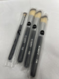 (4) Karity F25 Makeup Powder Angled Blush Face Brushes E 31 Domed Eye Blender