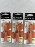 (3) Revlon Kiss Lip Balm Hydration 015 Juicy Peach Moisturizer COMBINE SHIPPING