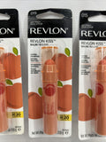 (3) Revlon Kiss Lip Balm Hydration 015 Juicy Peach Moisturizer COMBINE SHIPPING