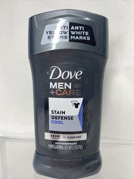 Dove Men+Care STain Defense Cool Comfort Antiperspirant Deodorant Stick 2.7oz