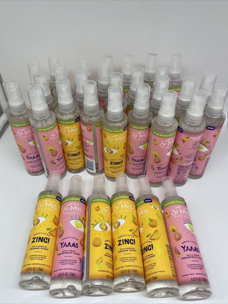 (32) St. Ives Face Mist Bulk Lot Orange & Grapefruit Moisturize Hydrate 4.23oz