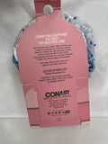 Conair Full Sz Shower Cap Sparkle & Dry Clear Teal Double Lined Glitter Spa