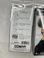 (2) Conair Pin Twirls Metal Spiral Pins 3 PCS All You Need For An Updo! #55584