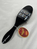 Conair Black Oval Hair Brush Cushion DeTangle￼ ￼wonder Woman DC Comic