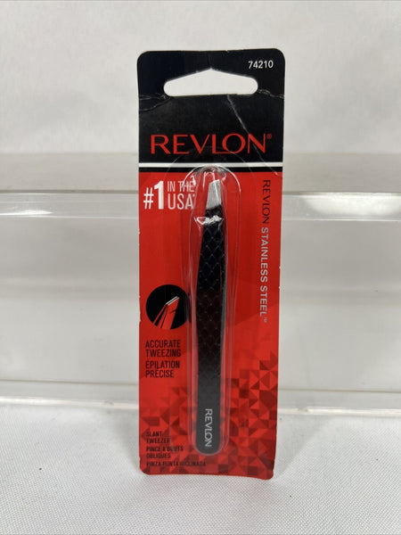 Revlon Stainless Steel Accurate Shaping Tweezers #74210