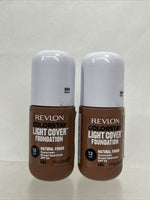(2) Revlon 550 Mocha ColorStay Light Cover Liquid Foundation COMBINE SHIP