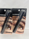 (3) CoverGirl 980/970/990 Extreme Black Exhibitionist Uncensored Mascara Volume