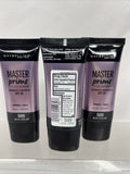 (3)  Maybelline FaceStudio Master Prime Blur + Defend 500 Primer SPF 30