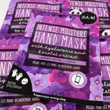 (5) Oh K! Intense Moisture Hyaluronic Acid Violet Flower Hand Masks