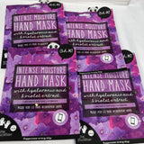 (4) Oh K! Intense Moisture Hyaluronic Acid Violet Flower Hand Masks