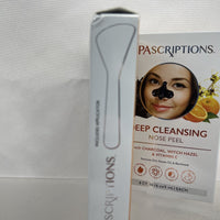 (2) Deep Cleansing Nose Peel - Charcoal Witch Hazel Vitamin C 8ct W/applicator