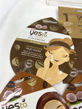 (7) Yes To Coconut Energizing Coffee  Scrub Peel Off Mask Mud Lip Kit Cucumber