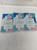 (3)  Peach Slices Hydrate Thyme + Morning Calm Flower Single Use Sheet Masks