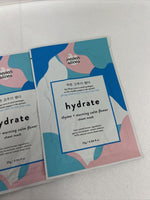 (3)  Peach Slices Hydrate Thyme + Morning Calm Flower Single Use Sheet Masks